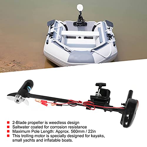 Moteur de pêche électrique multi-engrenages 12V pour optimiser la navigation - 4