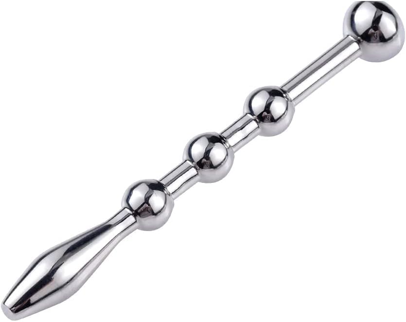 Sex Toys Dilator Urethral Sounds Dilator Urethra Hollow Stainless Steel Plug Penis Ring Dilator Adult (Size : 8mm)