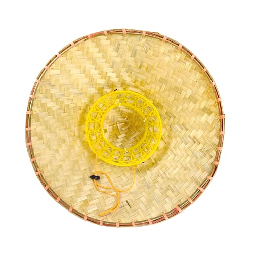 outdoor shaping chinese rice bamboo hat for men asian straw sun hats for farmer patty samurai helloween cospaly