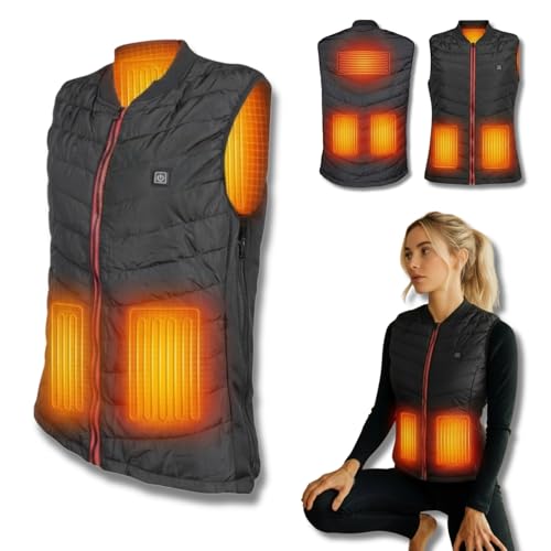 NorthHeat Premium beheizbare Weste | Größe M | Heizweste für Damen und Herren | Kleidung bis...