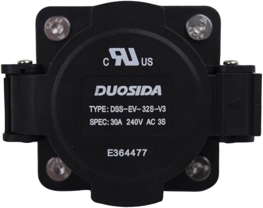 J1772 Electric Vehicle Charging Inlet Socket Vehicle Type 1 Connector 30/32 AMP