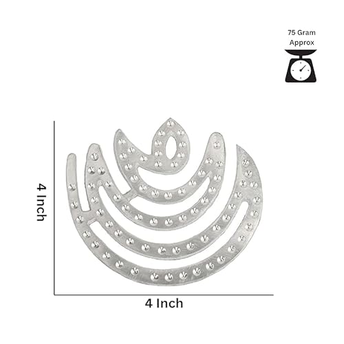 Image of Zinc Chand Helix | 4 Inch Approx | Pack of 3 | North-East /North Vastu Remedy | Main Door, Bedroom, Toilet | Vastu Dosh Correction Helix | Vastu Remedies Product