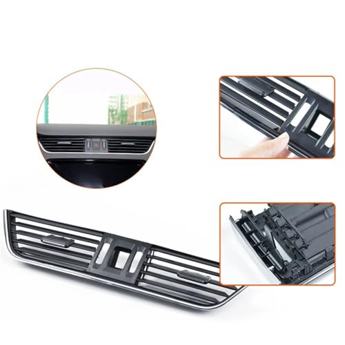 Grille ventilation Skoda Octavia couvercle panneau sortie aération climatisation centrale LHD - 5