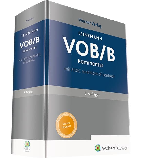 VOB/B Kommentar: mit FIDIC conditions of contract Kommentar