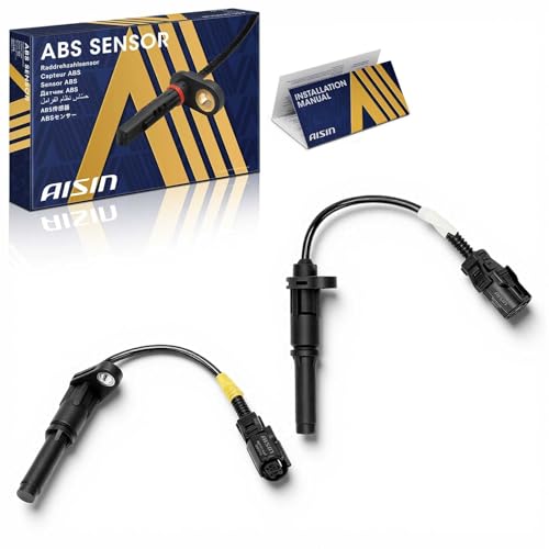 AISIN AFTERMARKET BST-01449 Set of 2 Rear Left and Right ABS Wheel Speed Sensor - Compatible with Toyota Land Cruiser 2013