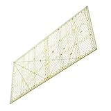 Règle de matelassage - utilisez de l'eau tiède pour nettoyer avec un détergent doux pour la vaisselle, règle de découpe quilt master