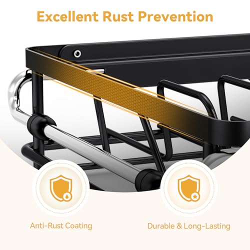 Image of Over the Sink Dish Drying Rack,In Sink Dish Drying Racks,Expandable Dish Rack Over Sink Counter,Adjustable Dish Drainer for Inside Sink with Utensil Holder, Stainless Steel Dish Strainer Compact Size