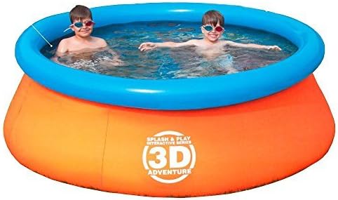 Amazon 世界初 3ｄの中 宝探し 3d海賊宝探しプール 子供用 水遊び3dアドベンチャープール By 株式会社威風堂 並行輸入品 おもちゃ おもちゃ