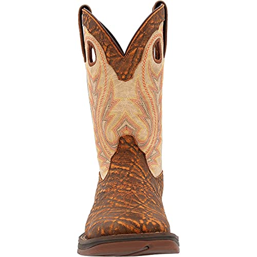 Durango Tan Elephant Print & Bone3