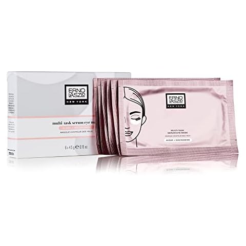 Erno Laszlo Multi-Task Serum Eye Mask, Hydrate and Nourish, Under-Eye Patches to Help Improve Puffiness, Fine Lines and Dark Circles, Set of 6 Masks, 0.15 Fl Oz each Cover