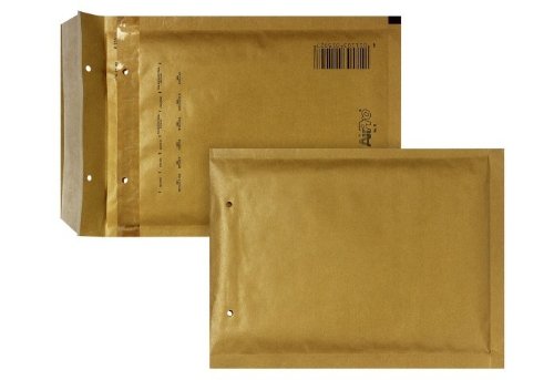 AirPro Nr. 4 Luftpolsterbeutel aus Kraftpapier mit Klebeverschluss 180 x 265 mm.