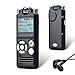 Produktbild Lychee 8GB LCD Bildschirm Digitales Diktiergerät Digitaler Voice Recorder HD Audio Aufnahmegerät USB MP3 Player mit Doppelmikrofon, Spracherkennung Lautsprecher