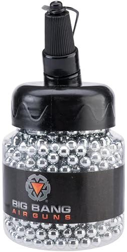Evike Airsoft - Big Bang Air Guns 0.90g Steel 6mm Target BBS (NOT for Gaming USE) (Count: 1000 Rounds)
