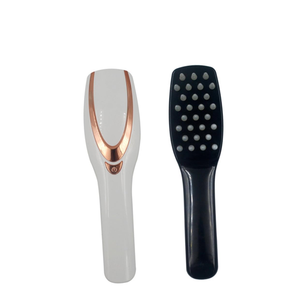 Homoyoyo Peine De Masaje Eléctrico Cabelludo Con Batería Cepillo Para Limpiar El Cabello y Masaje Capilar