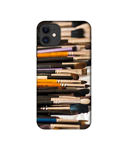 Image of Amazon Brand - Solimo Designer Makeup Set 3D Printed Hard Back Case Mobile Cover for Apple iPhone 11