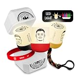 MegaLight EGGY & Friends Blind Box Spiellichter | Deutschland Fanartikel | zufällige Auswahl | 1 aus 16 zum Sammeln | wiederaufladbar | USB-C | DFB Fanartikel | EGGY'S Mystery Lights DFB