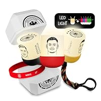 MegaLight EGGY & Friends Blind Box Spiellichter | Deutschland Fanartikel | zufällige Auswahl | 1 aus 16 zum Sammeln | wiederaufladbar | USB-C | DFB Fanartikel | EGGY'S Mystery Lights DFB