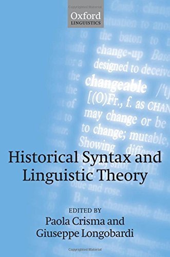 Historical Syntax and Linguistic Theory (English Edition)