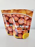 HAPPI TREATS Puff Puff Mix/Waffle Mix. Classic Recipe, NON-GMO, No Preservative. Just add water. African Food Snacks. 1lb/2 Pack