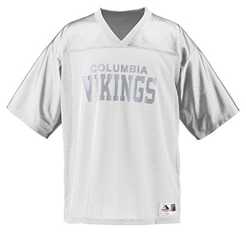 Augusta Sportswear Large Augusta Stadium Replica Jersey, White, Large