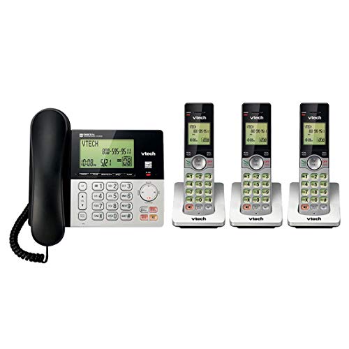 Teléfono inalámbrico VTech DECT 6.0 con 3 dispositivos miniatura 1