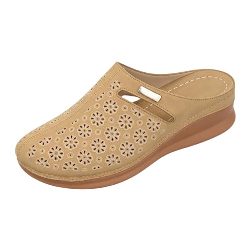 Sandales d'été pour femme fermées à l'avant chaussure légère