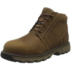 Botas Caterpillar Hombre De Trabajo Caterpillar Parker St S1 P HRO Sra, Bota Industrial Hombre, Dark Beige, 43 EU
