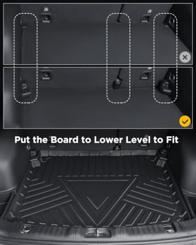 Image of Floor Mats Cargo Liner for Jeep Compass Floor Mats 2017-2026