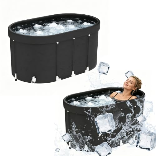 Cubo de hielo plegable 512L bañera independiente portátil aislada 2
