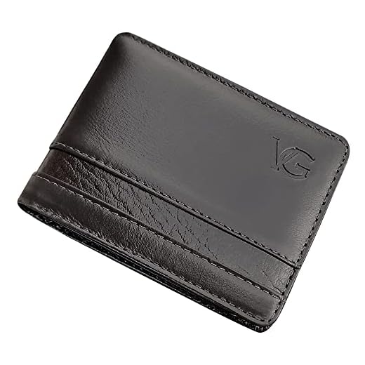 Carteira masculina de Couro Legítimo moderna Vastigriff 2140 (Café)