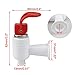 uxcell Assorted Color Water Cooler Faucet c Water Dispenser Clean Spigot Fits Adaptor Hot Cold Durable Water Faucet Replacement 4pcs