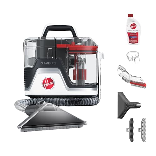 Hoover CleanSlate Plus Portable Carpet + Upholstery Spot Cleaner...