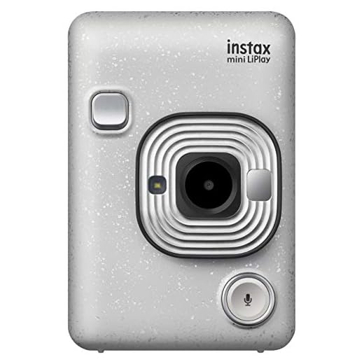 Fujifilm Câmera Instantânea Híbrida Instax Mini Liplay - Pedra Branca
