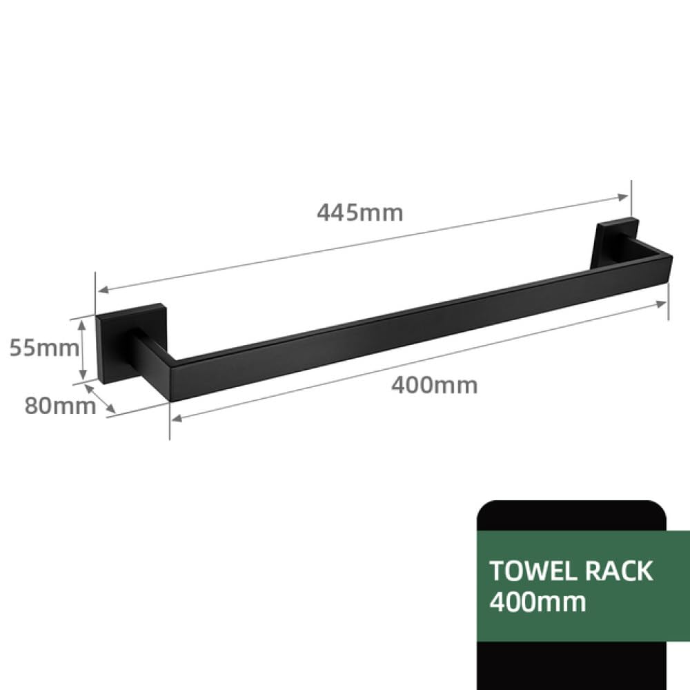 Juego de Accesorios de baño de Oro Cepillado Soporte para Rollo de Papel higiénico para Montaje en Pared Toallero Percha para Batas Kit de Accesorios de Acero Inoxidable, Dos Perchas de Torre, ta