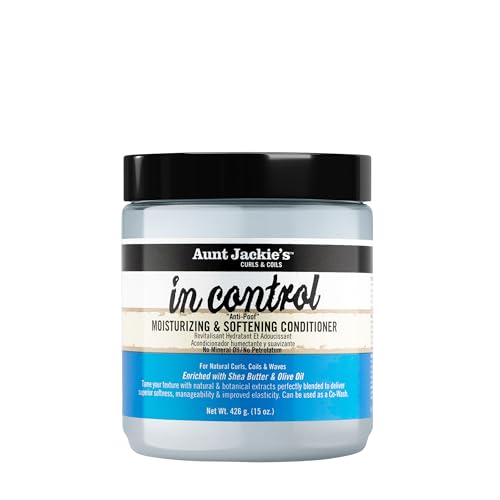 Aunt Jackie's in control 15oz - 'Anti-Poof' Moisturizing & Softening Conditioner