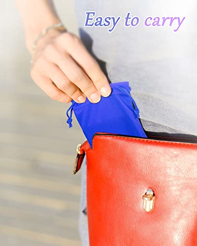 Flutesan 40 Pack Microfiber Case Pouch Bag Glasses Sunglasses Case With 2 Pieces Cleaning Cloth (Multi-Color) #TOP6