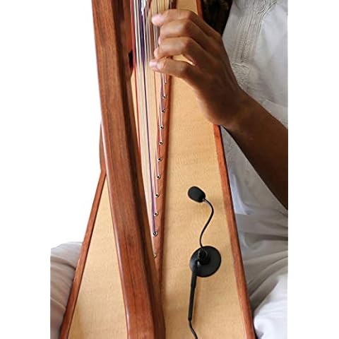 Myers Pickups The Feather Concert Harp Microphone with Flexible Micro-Gooseneck Cover