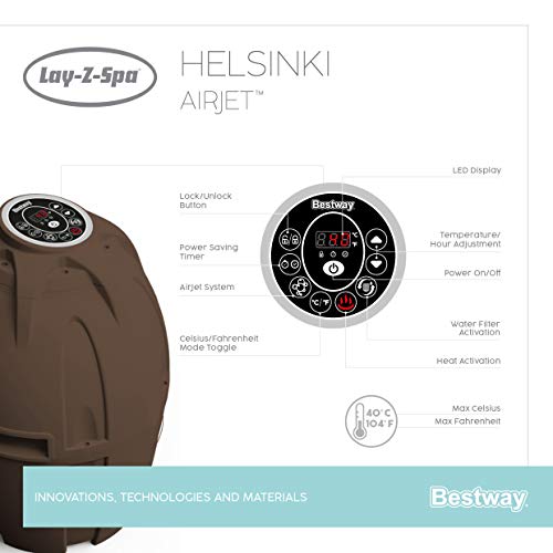 Bestway Lay-Z-Spa Helsinki AirJet - 39