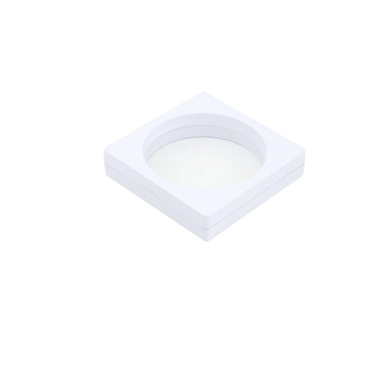 16pcs Bracelet Packaging Box 3D Pe Film Gemstone Membrane Display Holder Earring Ring Storage Case Jewelry Stand Floating Frame For Earring Necklace Bracelet(9x9cm Round)