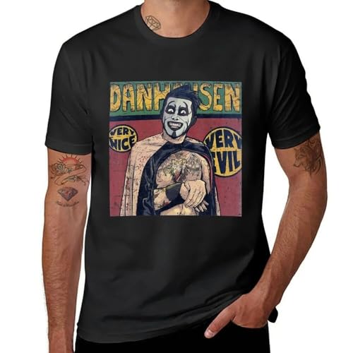 UCZTIKKZ Danhausen Very Nice Very Evil T-Shirt Men Black 3XL