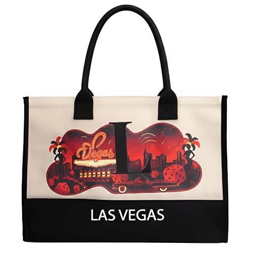 Image of Salt Earth Cotton Canvas Tote Bag - Alcatraz Island Landmark Design with Custom Initial, Durable Shoulder Bag for Women