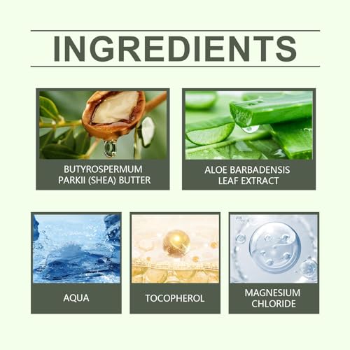 podafu Neuropathy Cream, Neuropathy Cream Magnesium, Cream for Neuropathy,Magnesium Butter,Magnesium Body Butter,Long-Lasting Hydration to Keep Skin Feeling Soft,Suitable for All Skin Types(114G) by podafu - Image 7