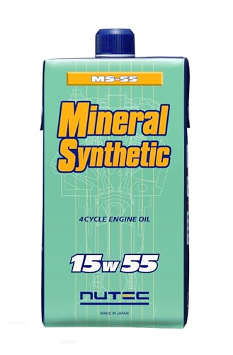 NUTEC MS-55 15w55「旧車/欧州車,多走行車用エンジンオイル」5L Amazon | ニューテック(NUTEC) エンジンオイル MS-55 15W-55 Mineral