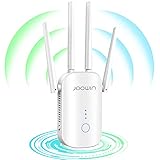🔐【Modo de trabajo tres en uno】Amplificador WiFi admite tres modos de repetidor/AP/enrutador, que pueden satisfacer fácilmente diferentes necesidades de red. Puerto Ethernet configurado para convertir una red cableada a una red inalámbrica o inalámbrica a una red cableada.