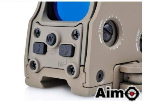 MIRINO Fucile Softair Red DOT OLOGRAFICO Punto di Mira Stile BIO-Hazard Dark Earth (EL-AO5062T)