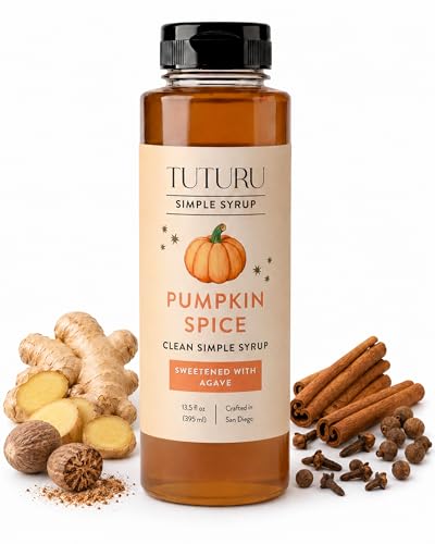 Tuturu Pumpkin Spice Agave Syrup, 13.5 oz