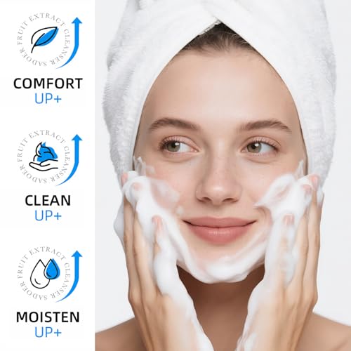 Image of Vitamin B5 Face Wash, Daily Facial Wash for Oily, Acne-Prone & Sensitive Skin, Cleanser for Deep Cleaning, Balancing Oil, Gentle Formula for Daily Use,100ml
