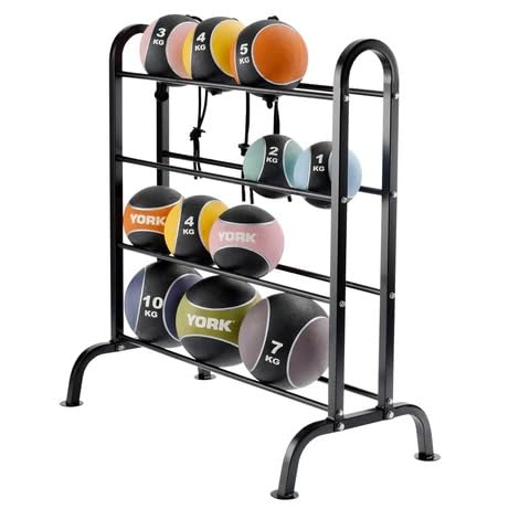 York Barbell Medicine Ball Rack