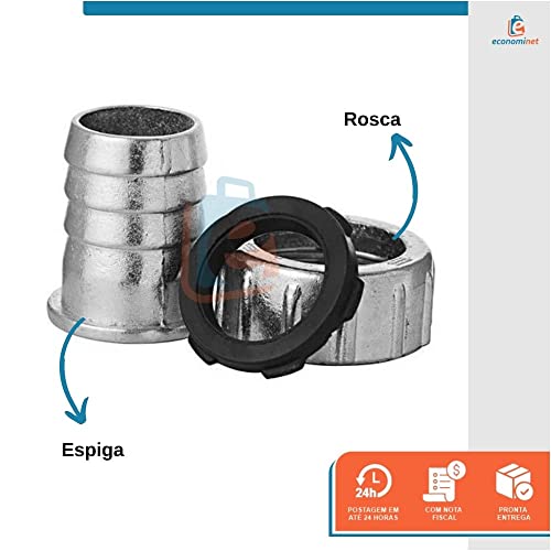 Bico De Torneira De Metal 3/4 Pol X 1/2 Pol Garden Com 12