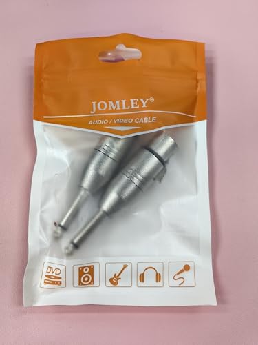 Jomley AD-10 Unbalanced Xlr Female To 1/4 Inch Ts Mono Male Plug Cable Adapter thumb #7